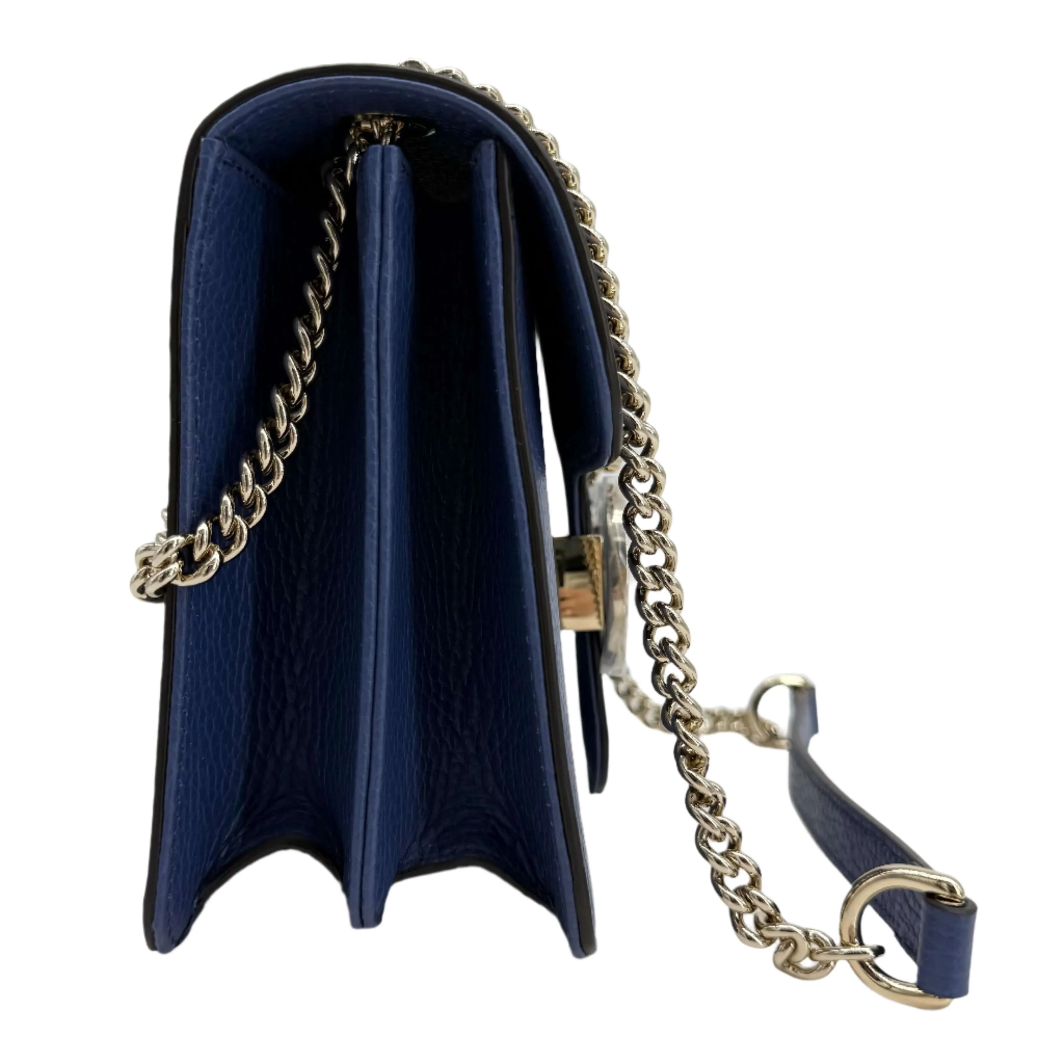Gucci Interlocking G Small Shoulder Bag ?C Dollar Calfskin Leather