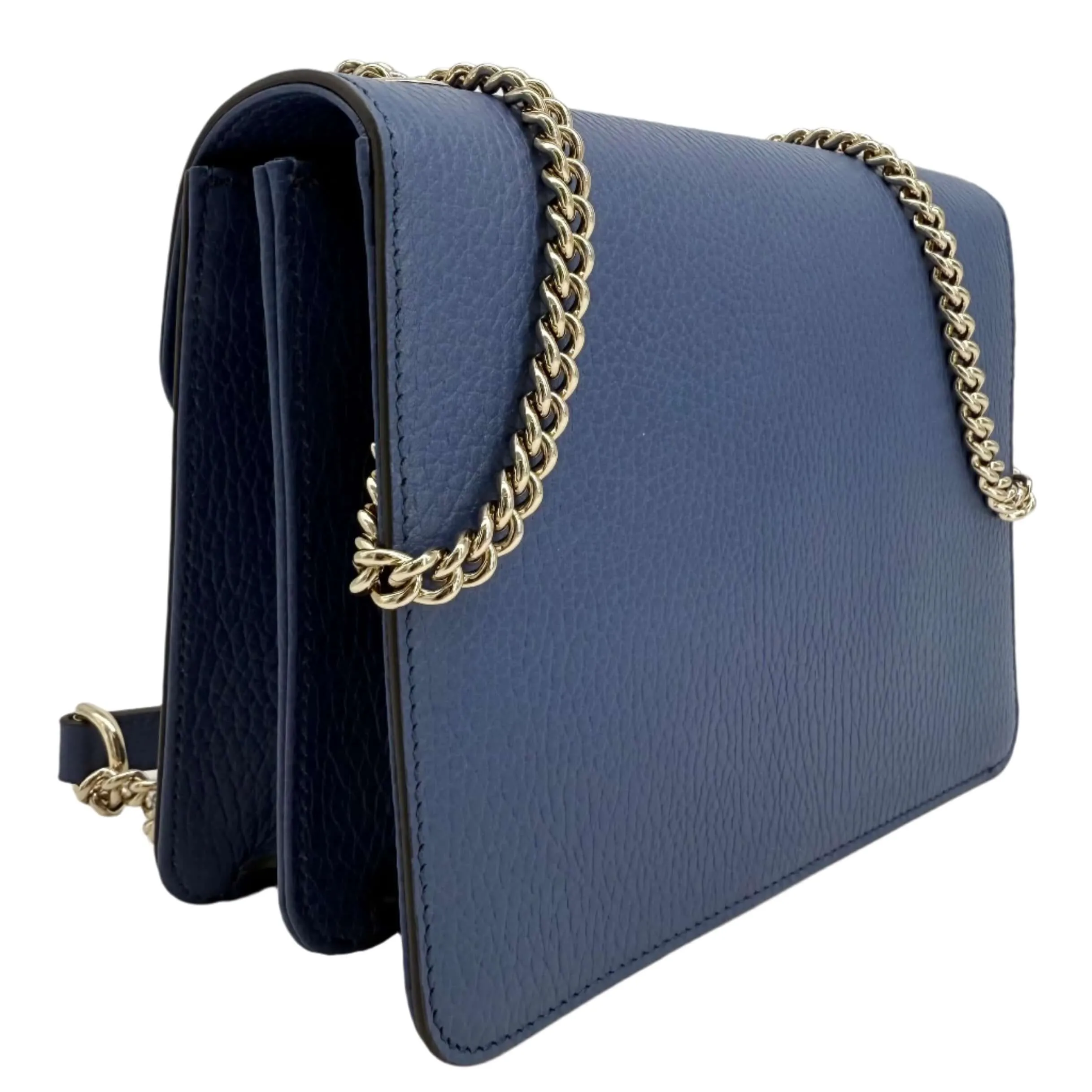 Gucci Interlocking G Small Shoulder Bag ?C Dollar Calfskin Leather