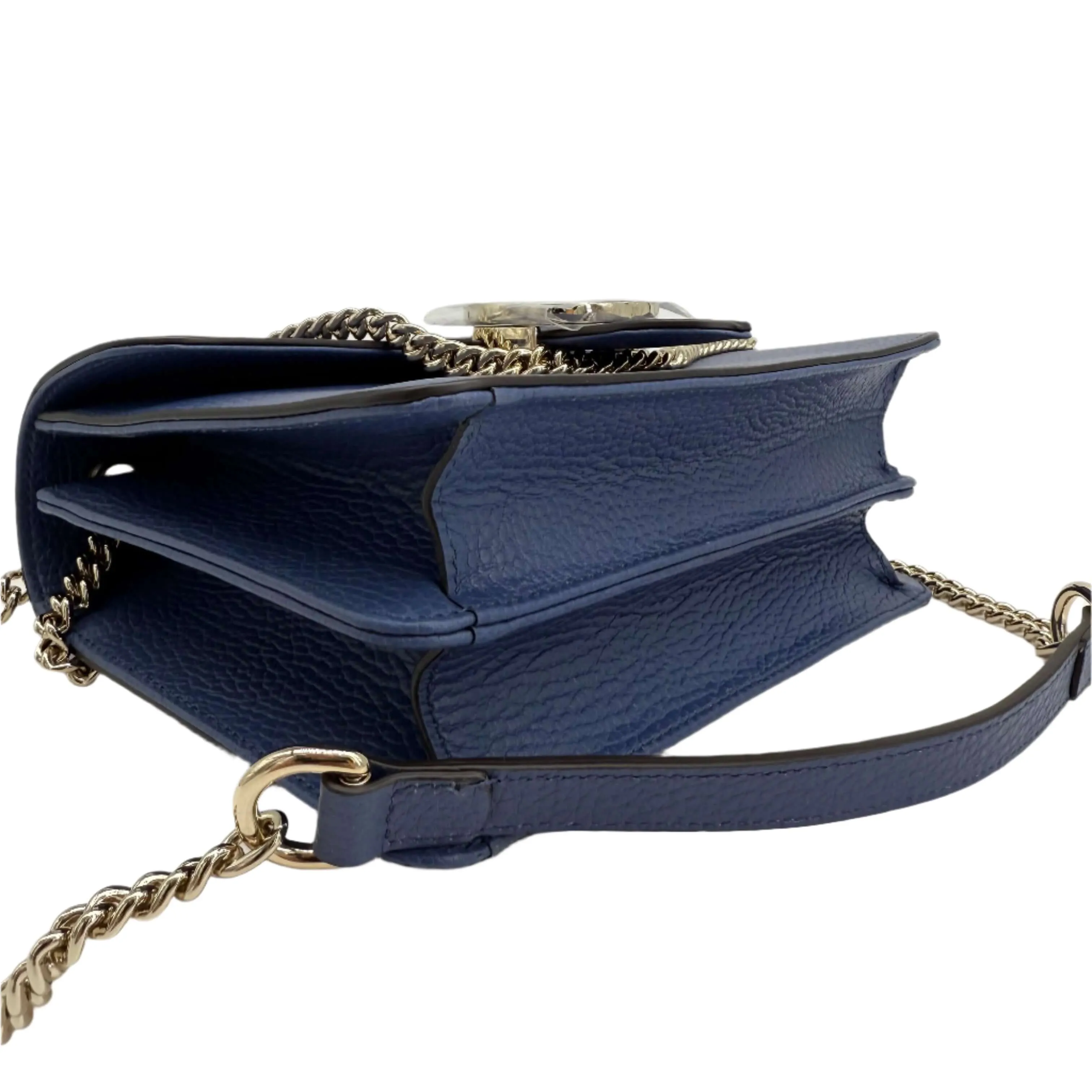 Gucci Interlocking G Small Shoulder Bag ?C Dollar Calfskin Leather