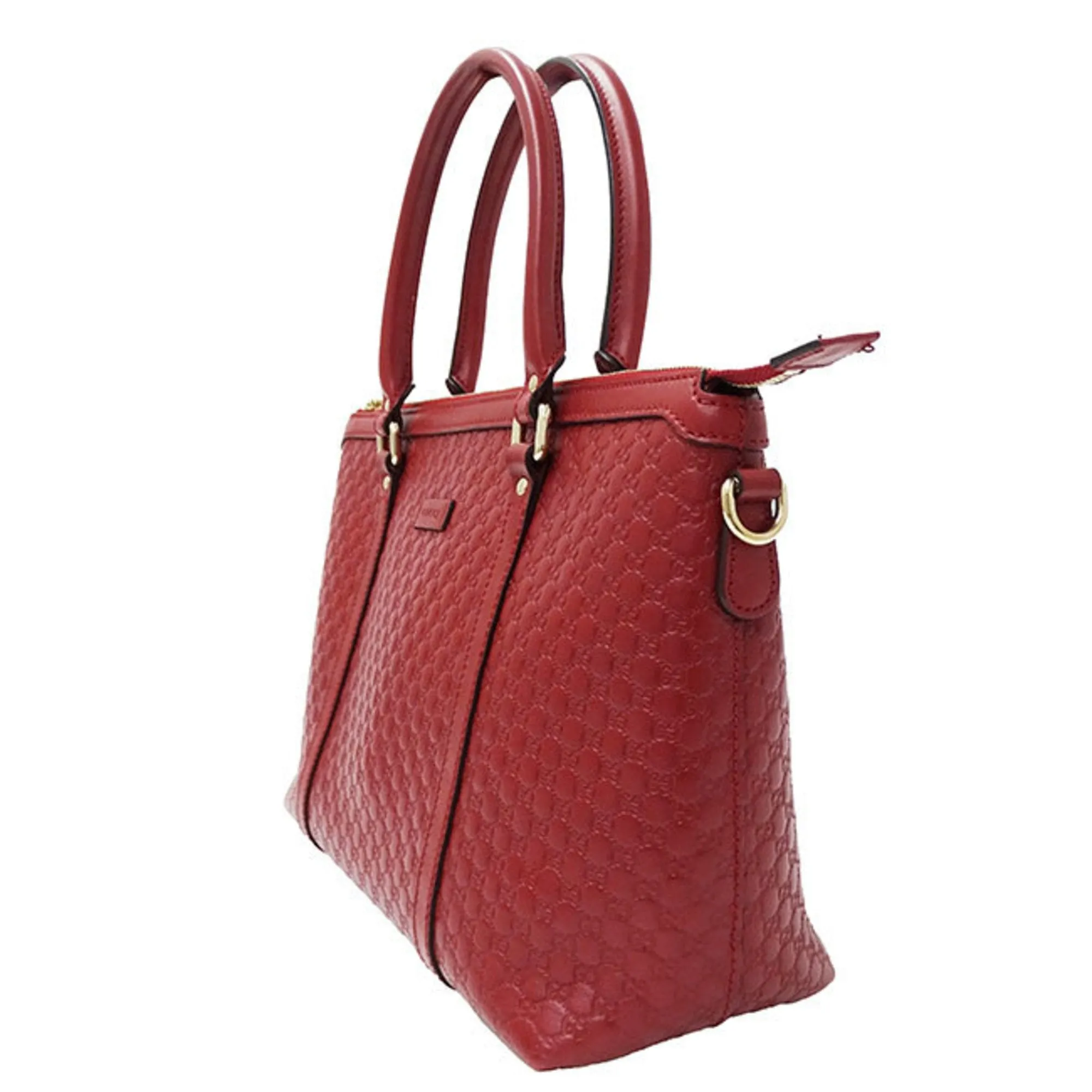 Gucci Leather Handbag Shoulder Bag (Pre-Owned)