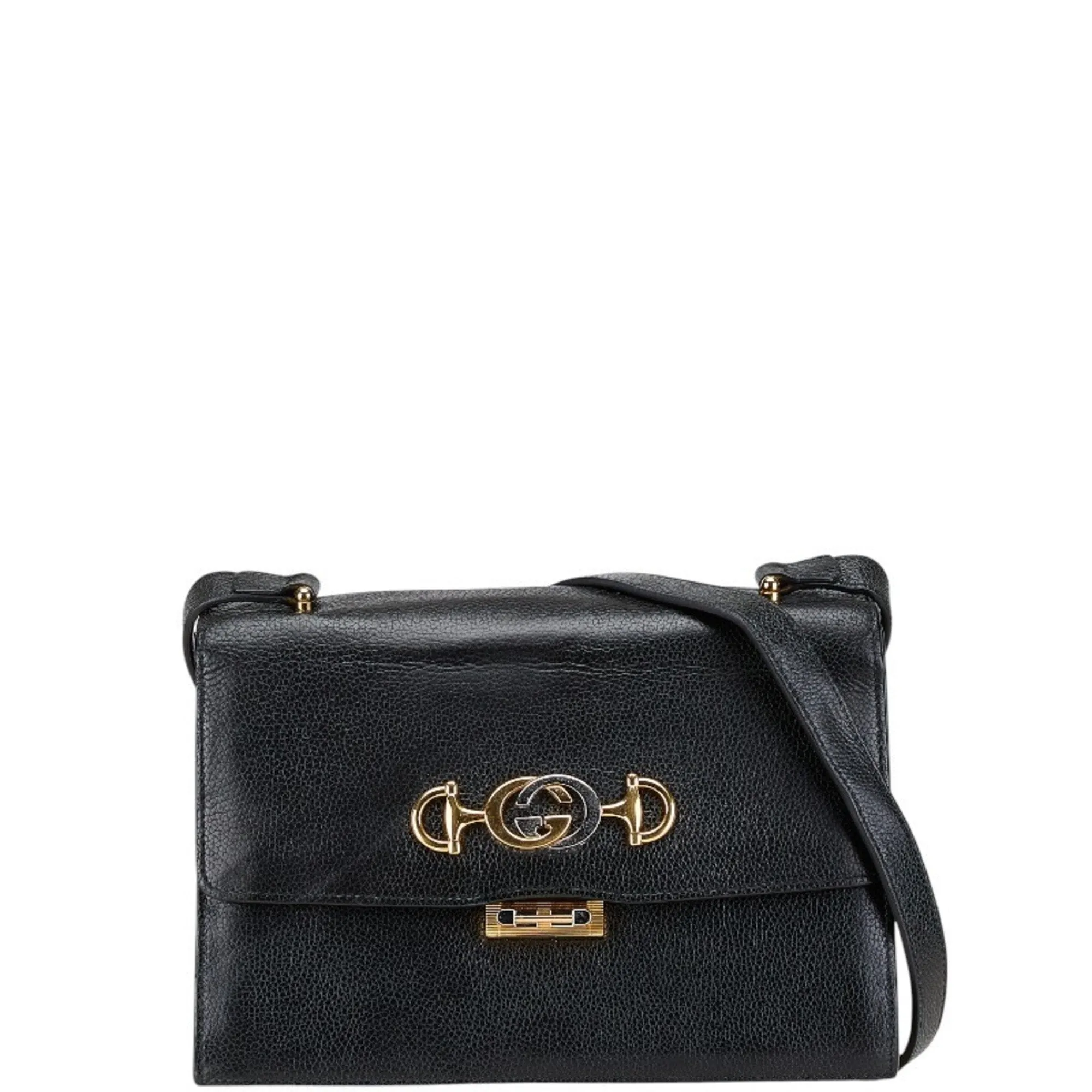 Gucci Leather Shoulder Bag (Pre-Owned)