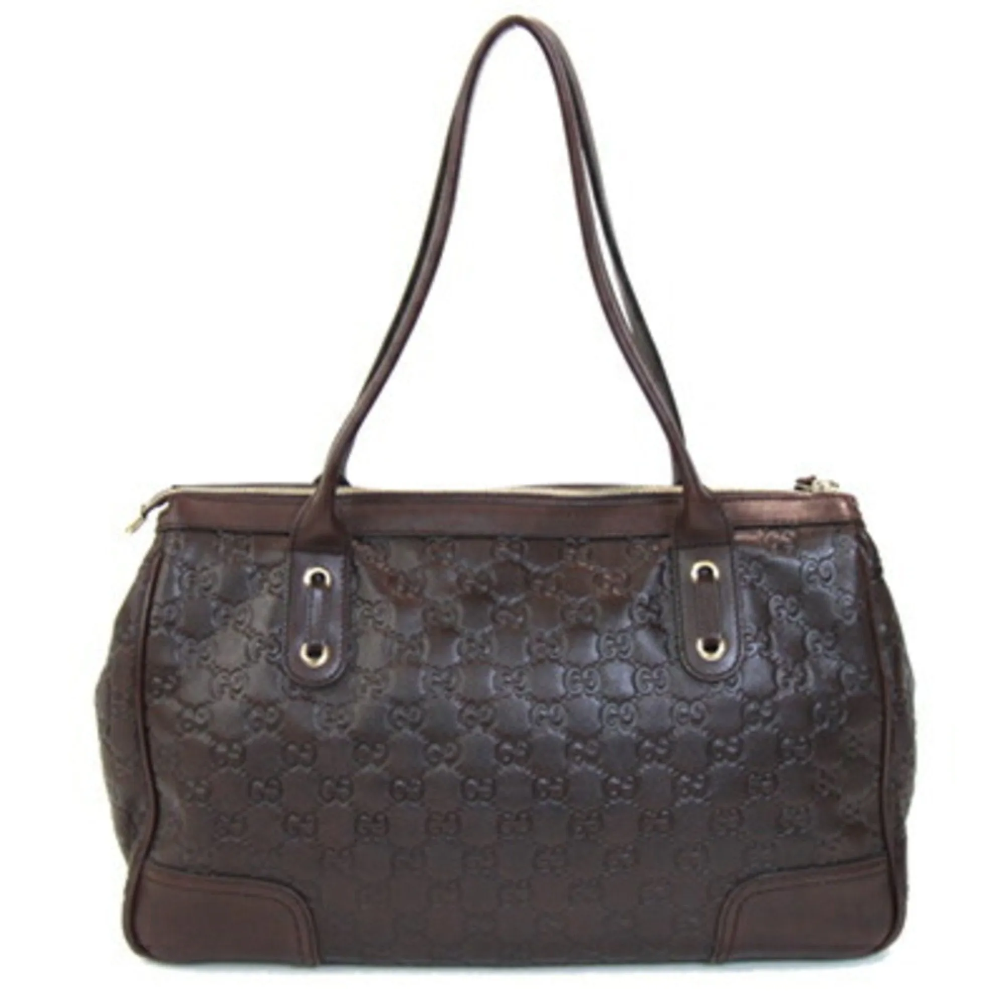 Gucci Leather Shoulder Bag Tote Bag (Pre-Owned)