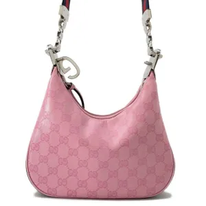 Gucci Pvc Canvas Shoulder Bag (Pre-Owned)