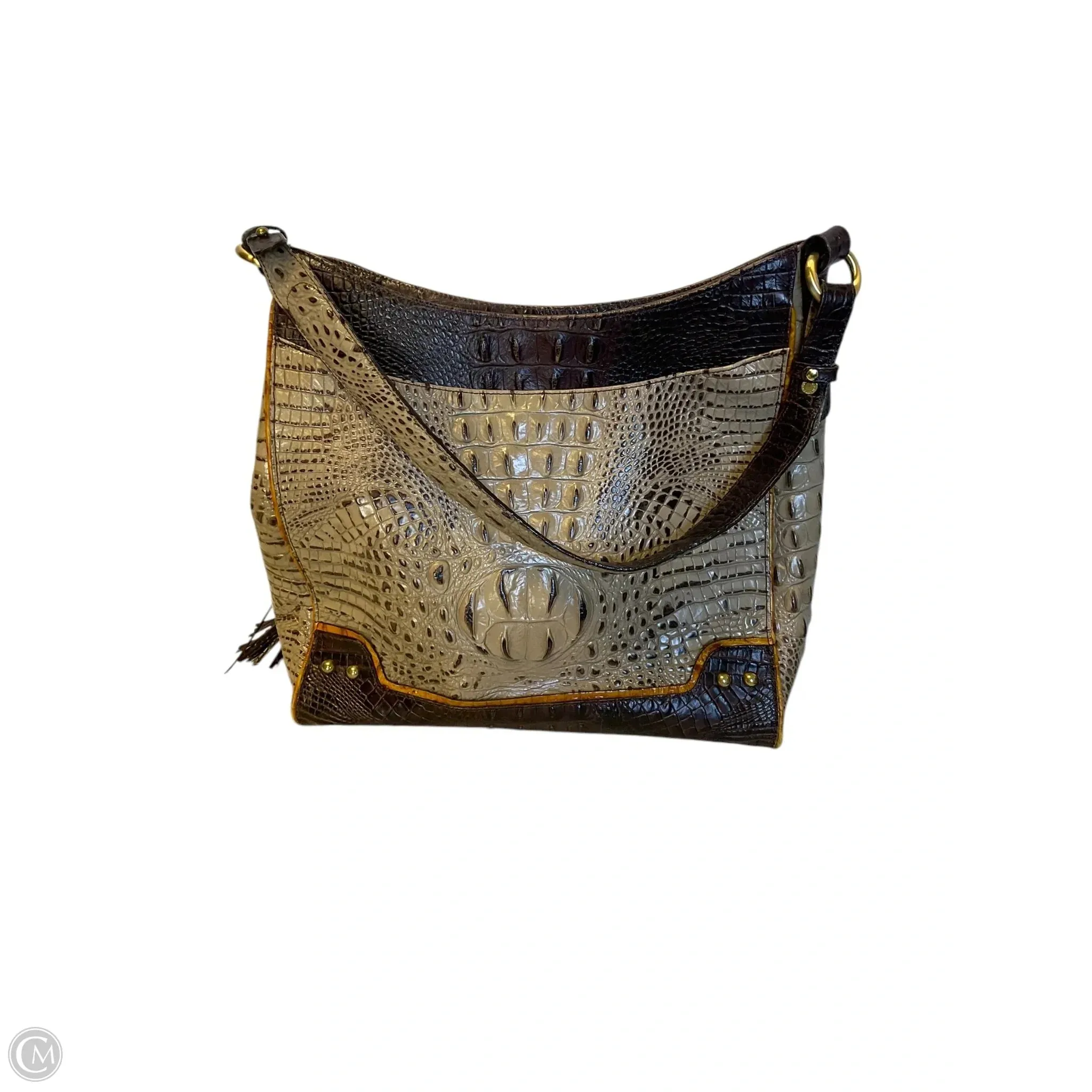 Handbag Designer By Brahmin, Size: Medium