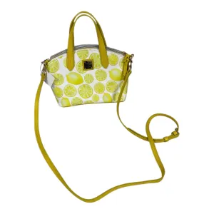 Handbag Designer By Dooney And Bourke In Yellow, Size:Small