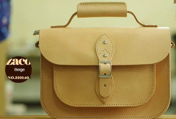 Handcraft vintage floral leather Carved Satchel shoulder bag purse for women girl