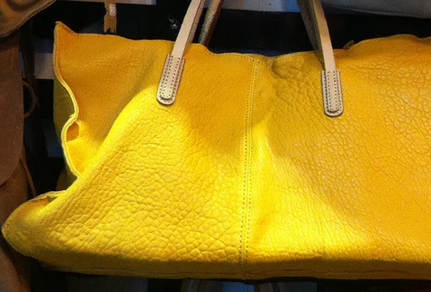 Handmade fashion pretty leather medium tote bag shoulder bag  handbag for women lady