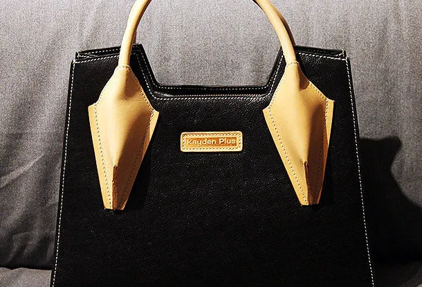 Handmade handbag purse leather crossbody bag purse shoulder bag for women
