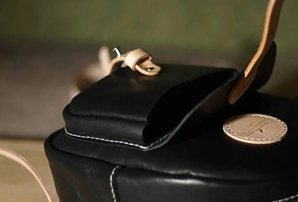 Handmade Leather backpack bag shoulder bag for women small leather