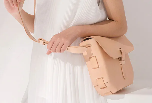 Handmade Leather crossbody bag shoulder purse for women leather shoulder bag