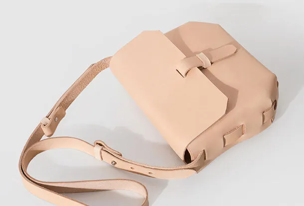 Handmade Leather crossbody bag shoulder purse for women leather shoulder bag