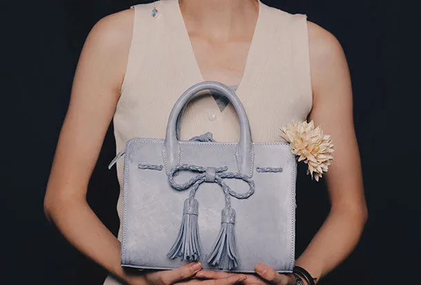 Handmade leather cute handbag purse bag shoulder bag cossbody bag purse women