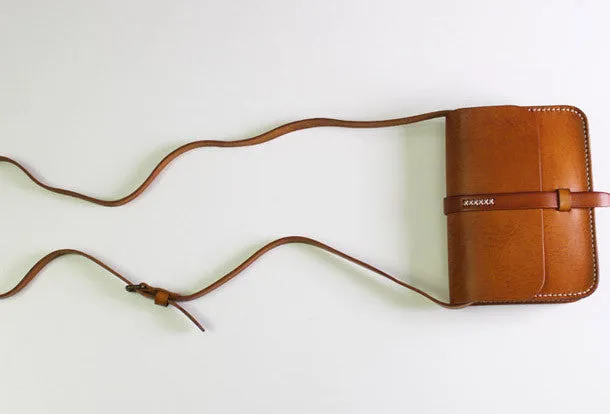 Handmade Leather satchel bag shoulder bag black red for women leather crossbody bag