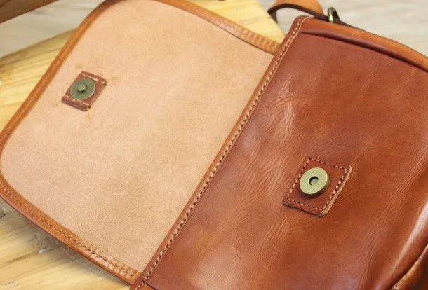 Handmade shoulder bag vintage rustic leather crossbody Shoulder Bag for women