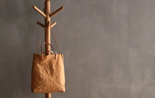 Handmade Vintage LEATHER WOMEN Small Tote Bag Tote Shoulder Purse FOR WOMEN