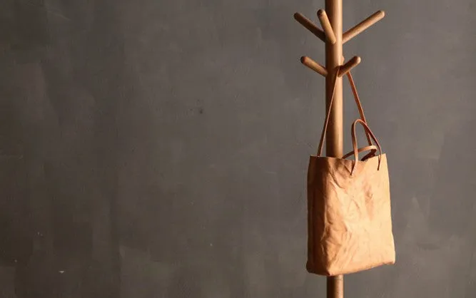 Handmade Vintage LEATHER WOMEN Small Tote Bag Tote Shoulder Purse FOR WOMEN