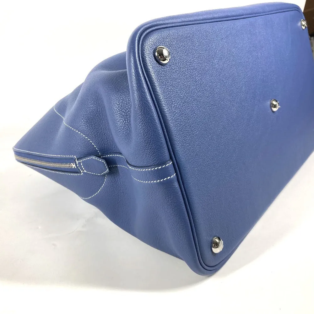 HERMES Handbag Calf leather blue Shoulder Bag Shoulder Bag Bolide Relax 45 unisex(Unisex) Used