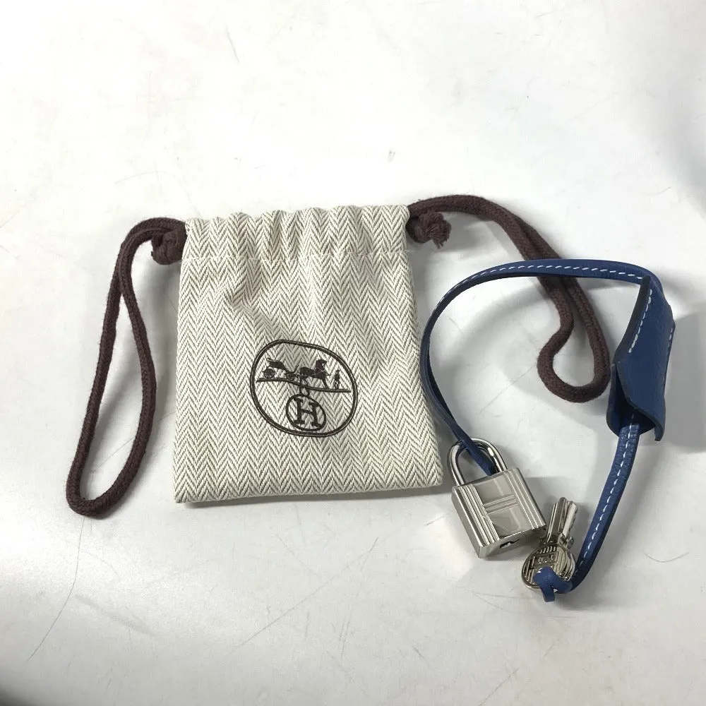 HERMES Handbag Calf leather blue Shoulder Bag Shoulder Bag Bolide Relax 45 unisex(Unisex) Used