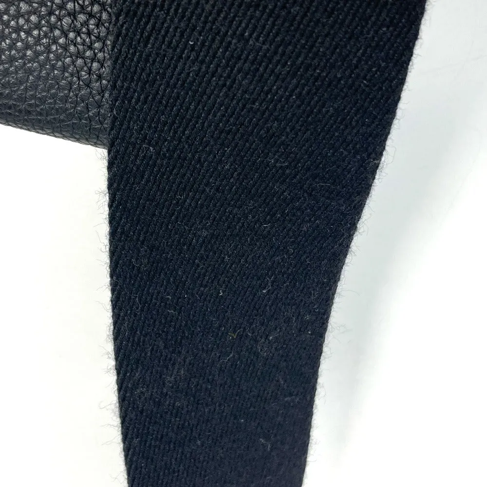 HERMES Shoulder Bag Togo black H logo punching Vidoposch