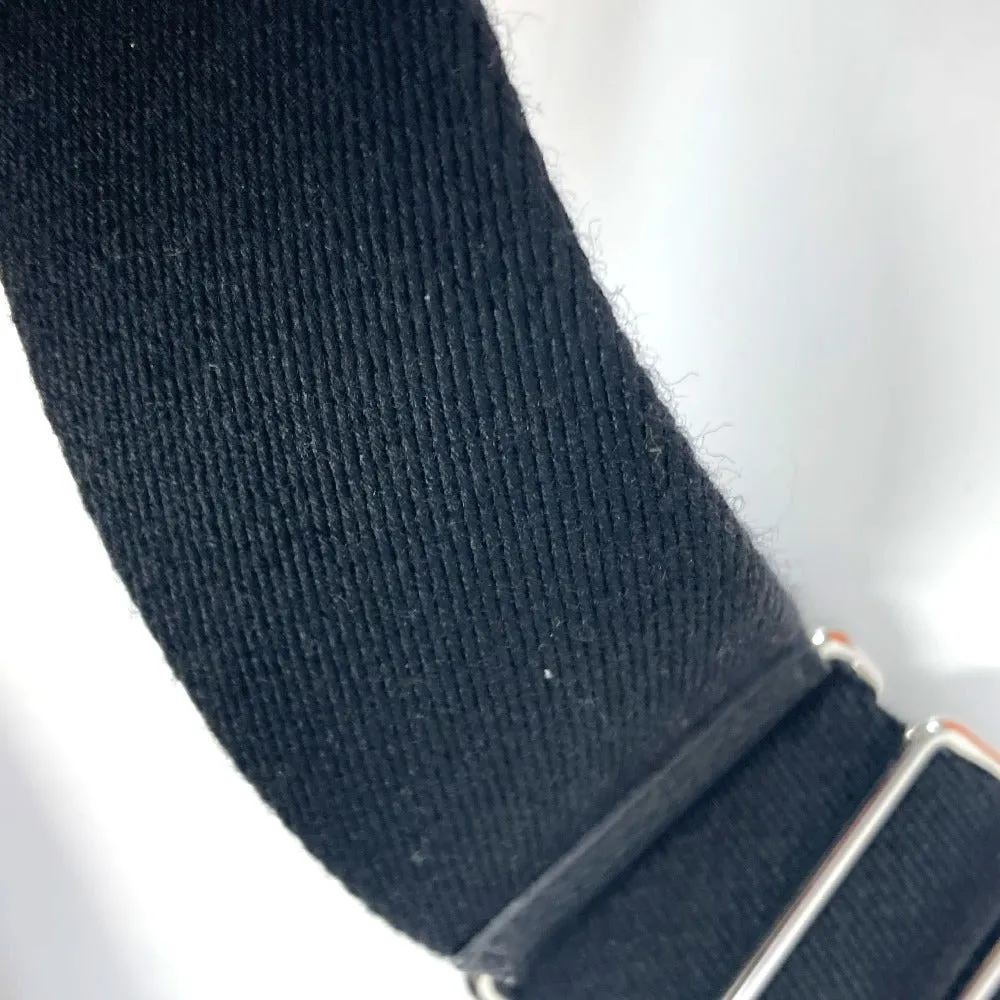 HERMES Shoulder Bag Togo black H logo punching Vidoposch