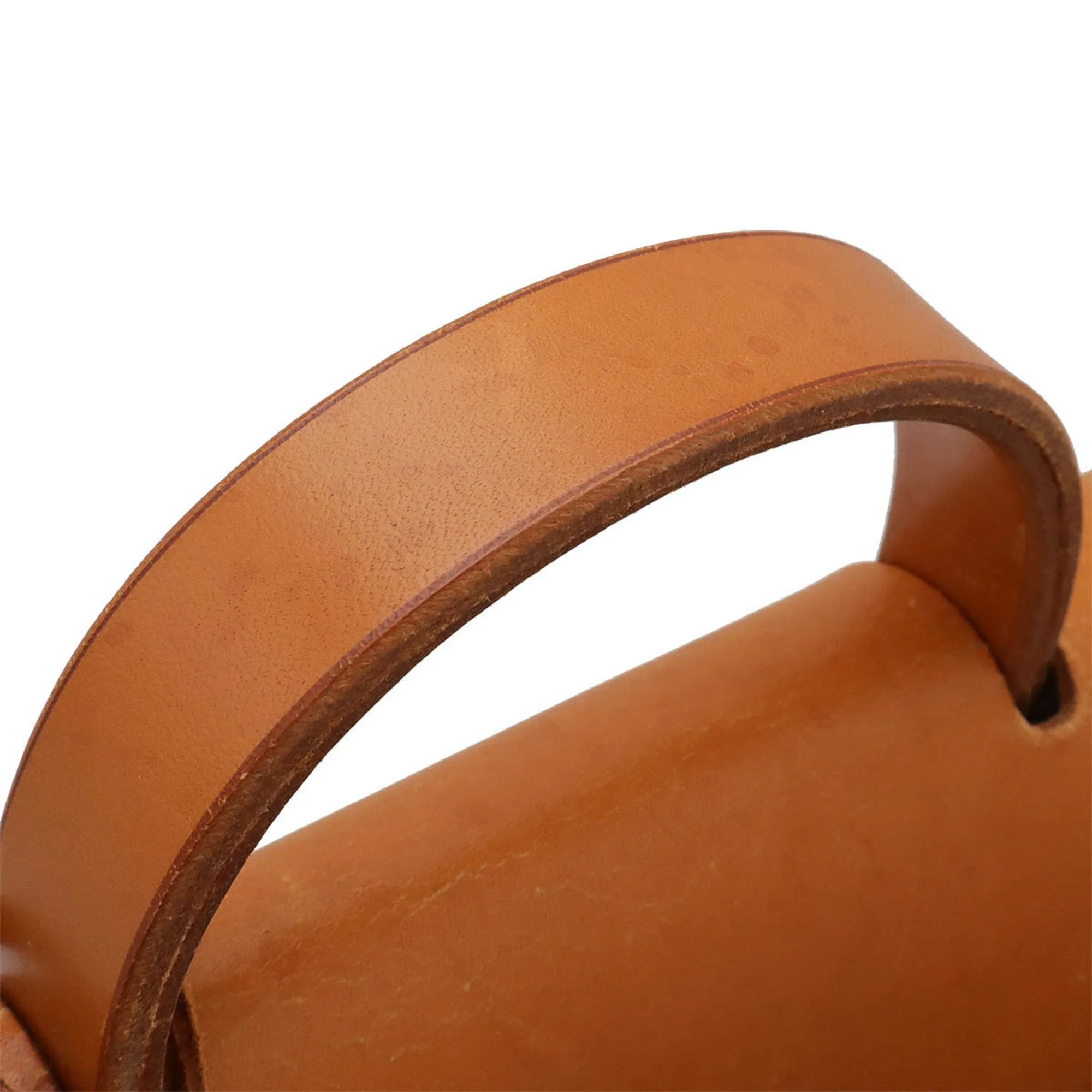 Hermes    Toile H Leather Backpack Handbag (Pre-Owned)