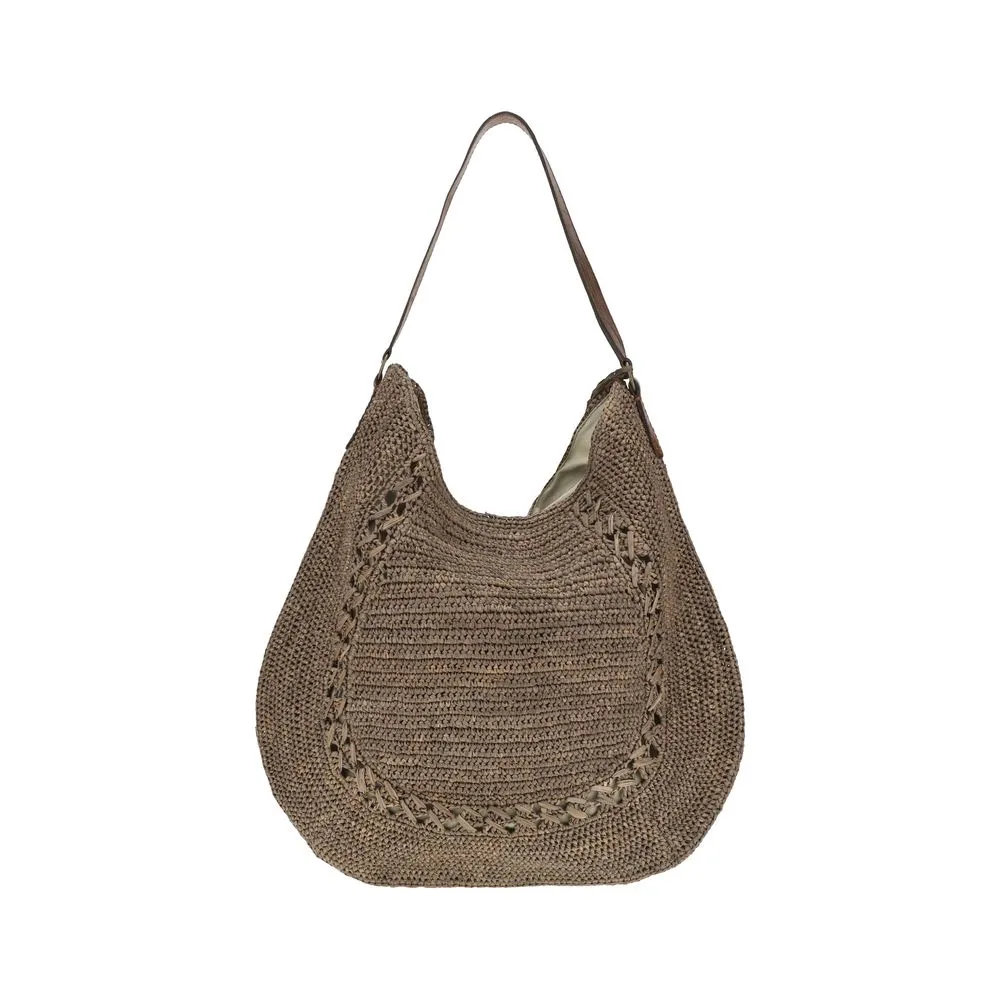 Ibeliv Meva Raffia Shoulder Bag