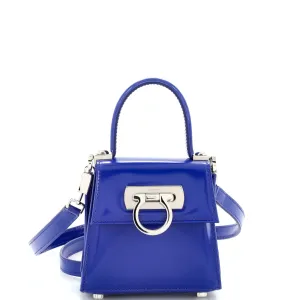 Iconic Top Handle Bag Leather XS