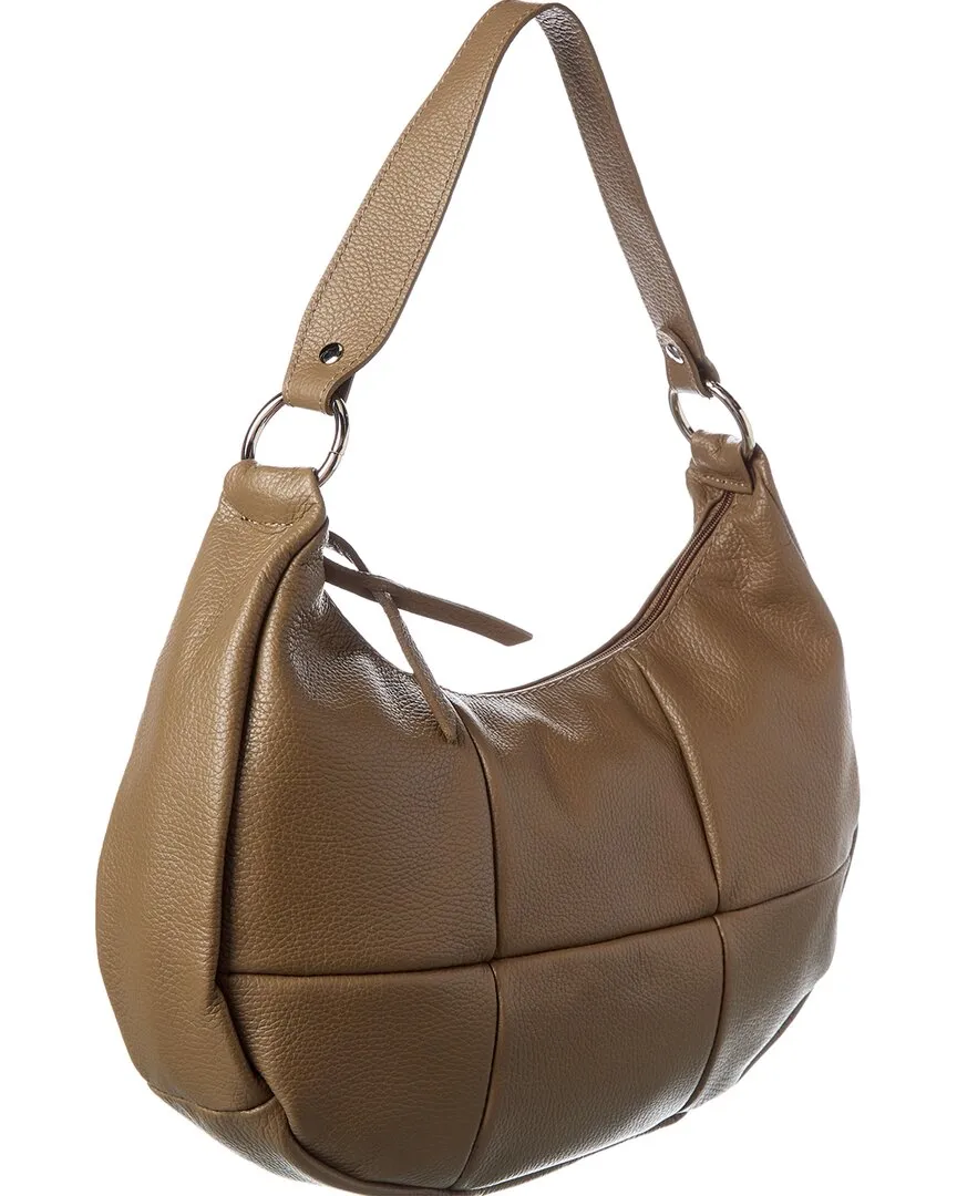 Italian Leather Top Handle Bag