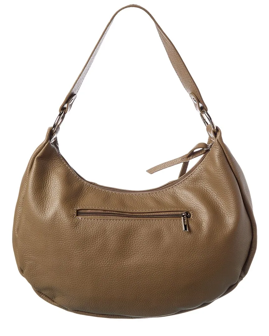 Italian Leather Top Handle Bag