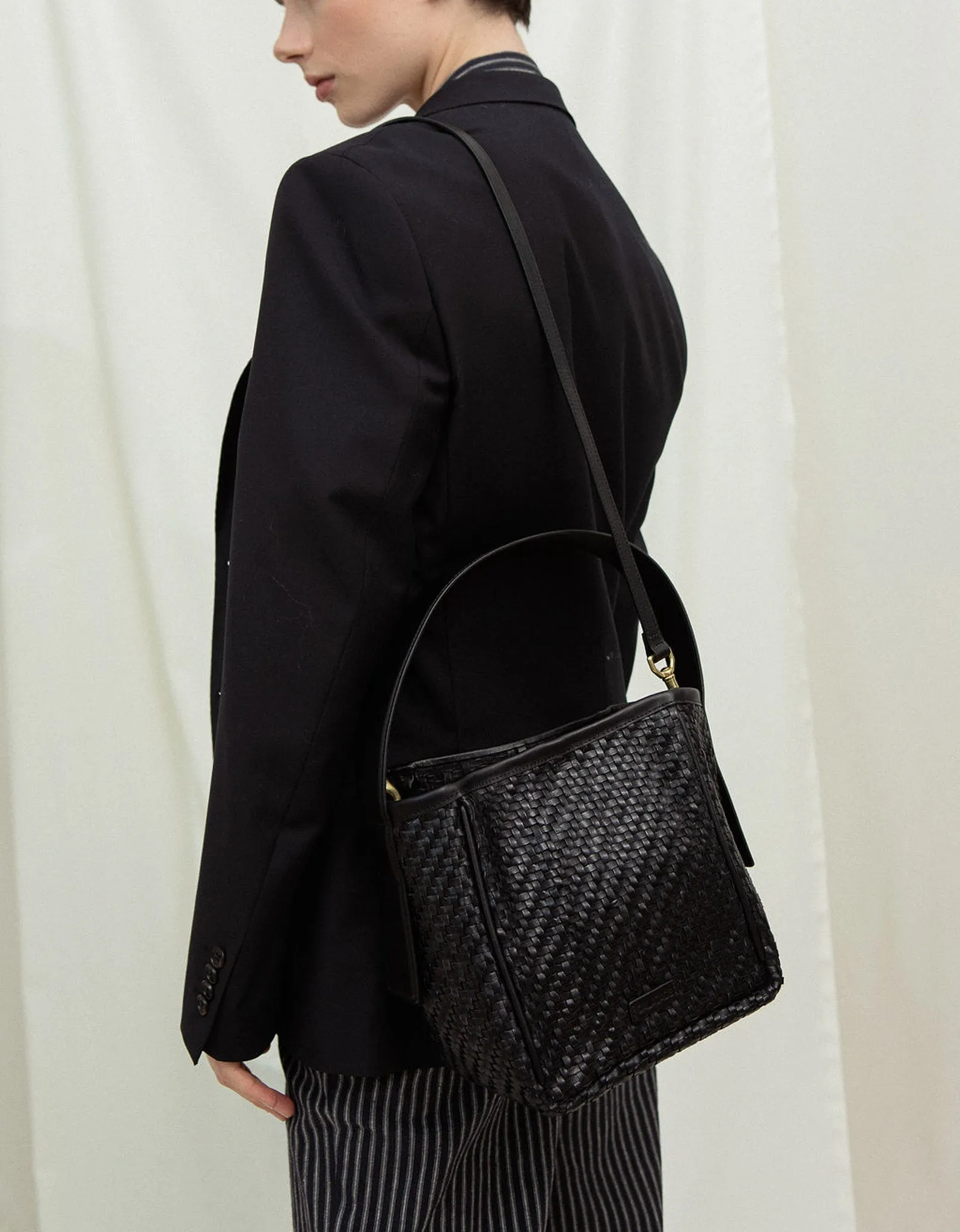 IWA MINI Nutmeg Twill Shoulder bag