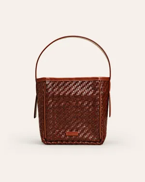IWA MINI Nutmeg Twill Shoulder bag