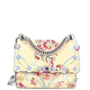 Kan I Bag Embellished Printed Leather Small