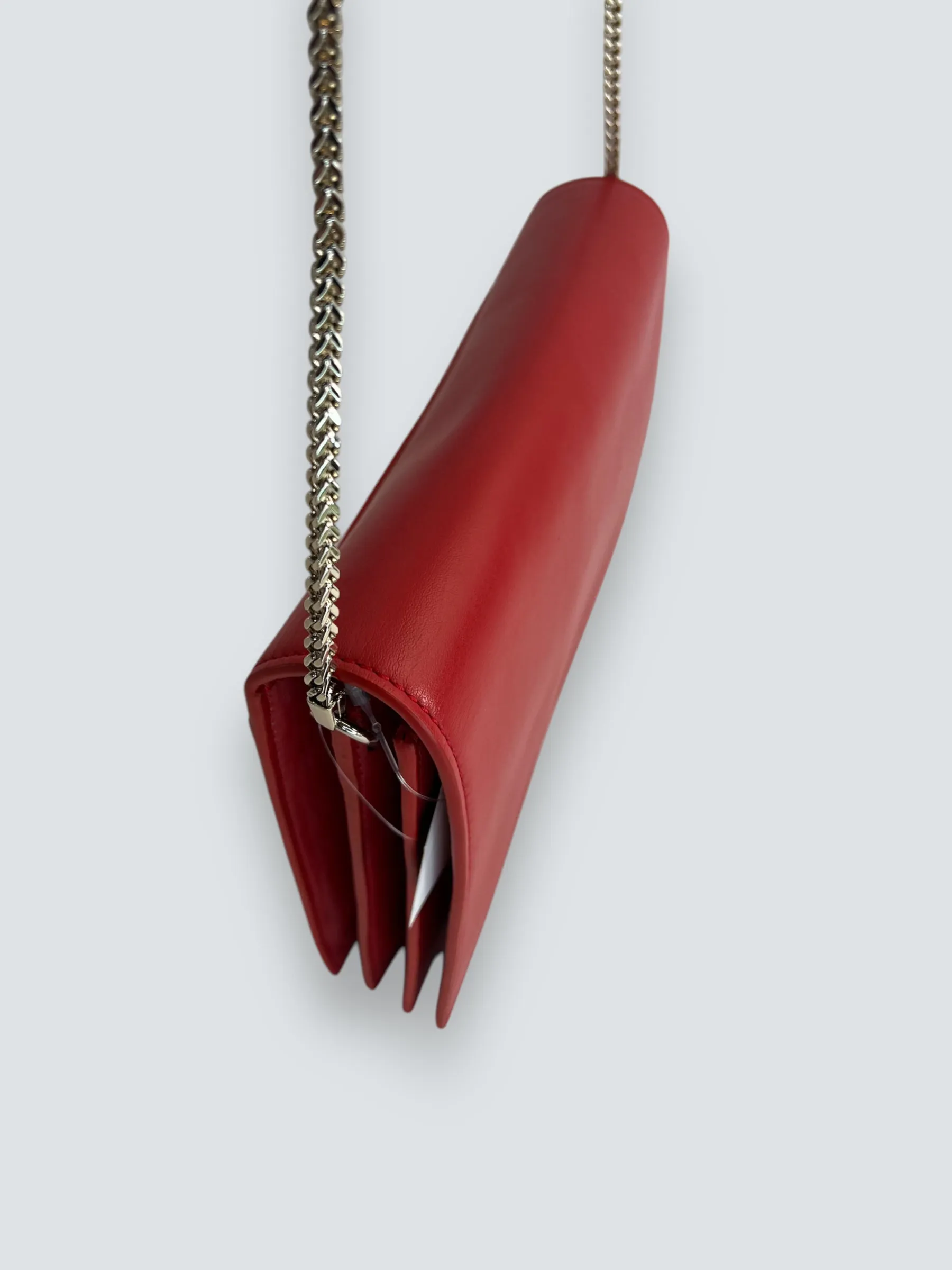 Karen Millen Red Leather Handbag