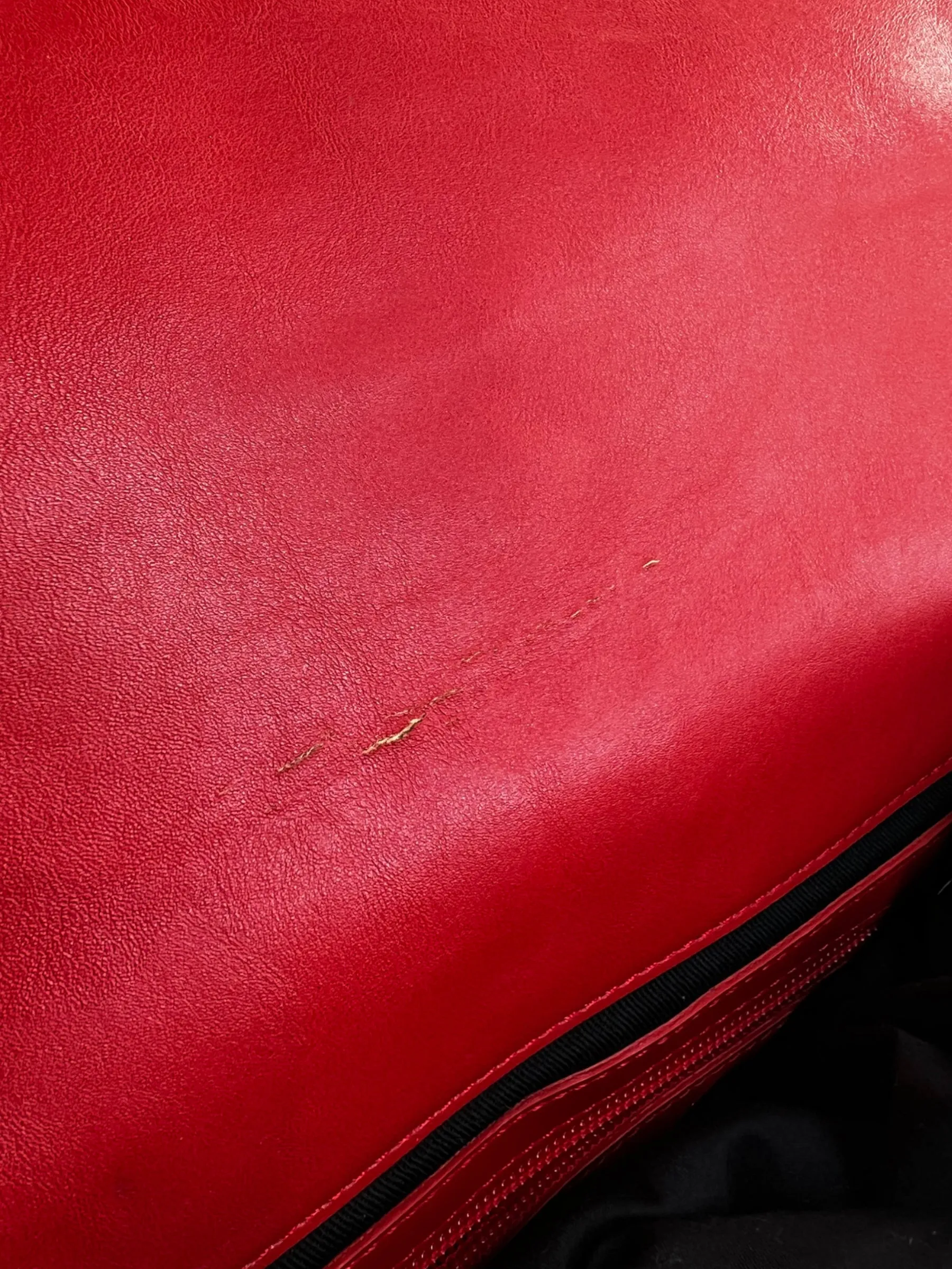 Karen Millen Red Leather Handbag