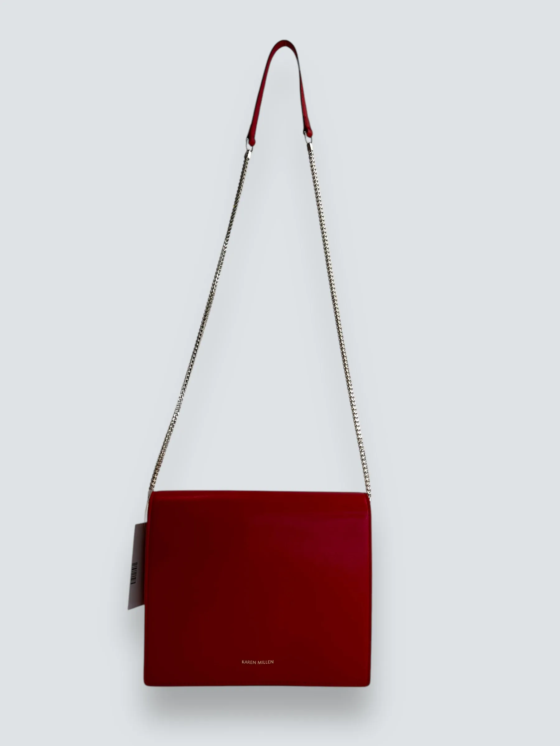 Karen Millen Red Leather Handbag