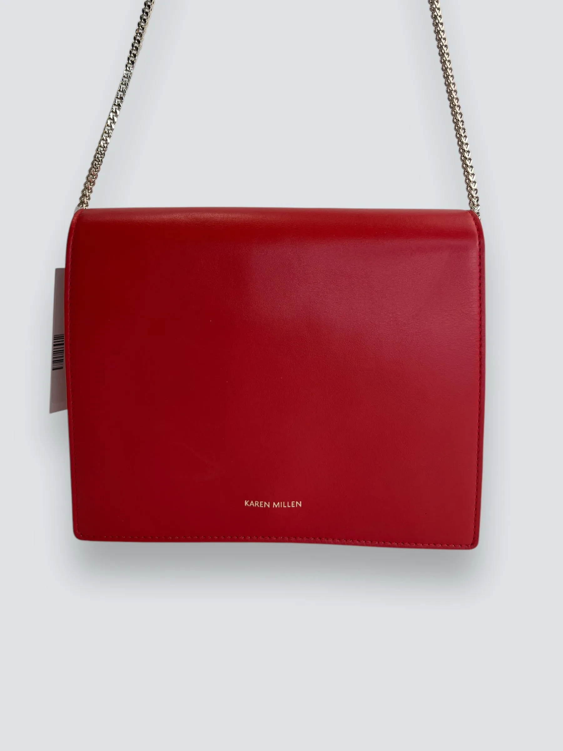 Karen Millen Red Leather Handbag