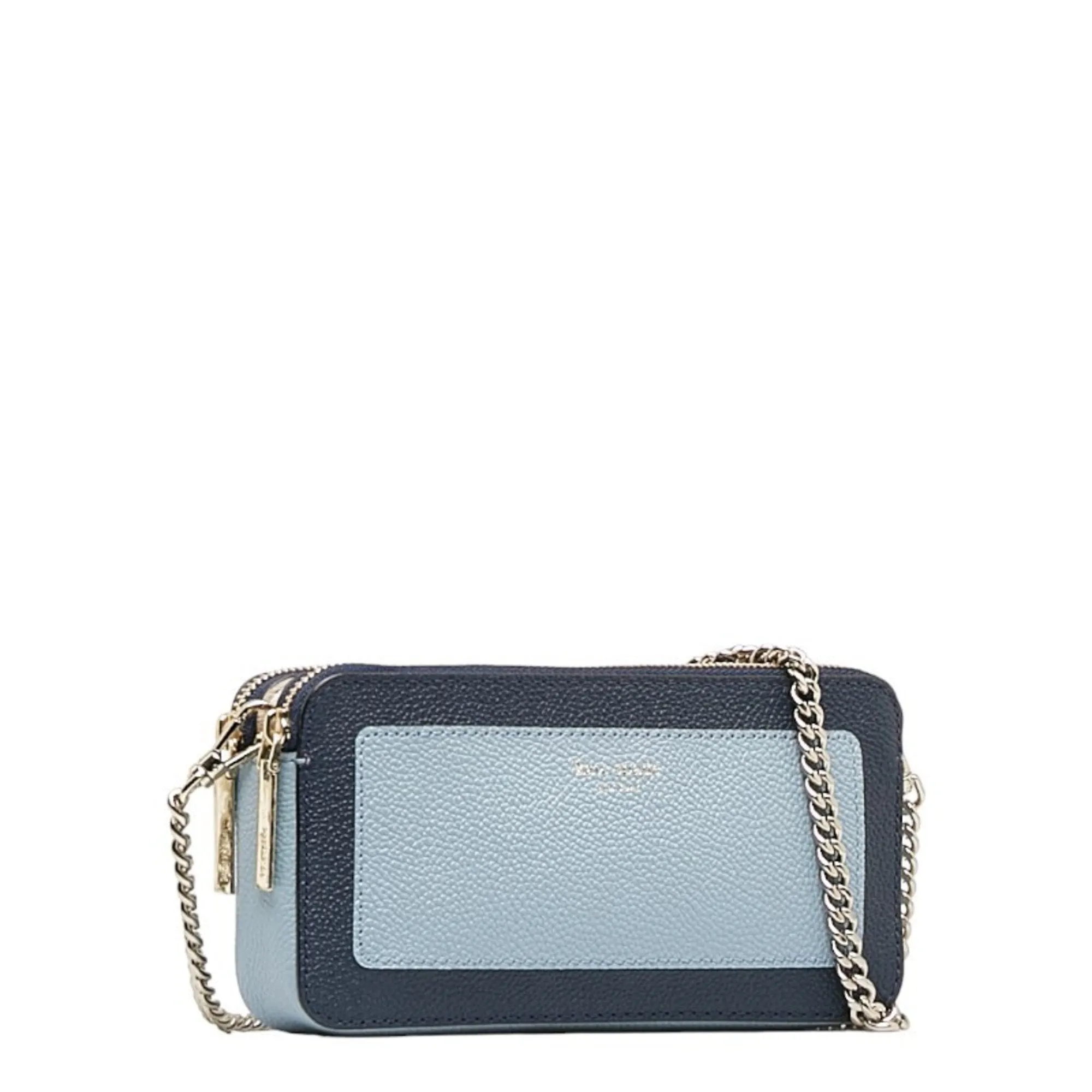 Kate Spade blue Navy Leather Shoulder Bag (Pre-Owned)