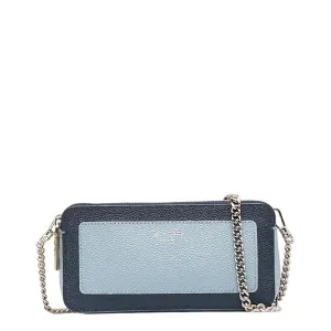 Kate Spade blue Navy Leather Shoulder Bag (Pre-Owned)