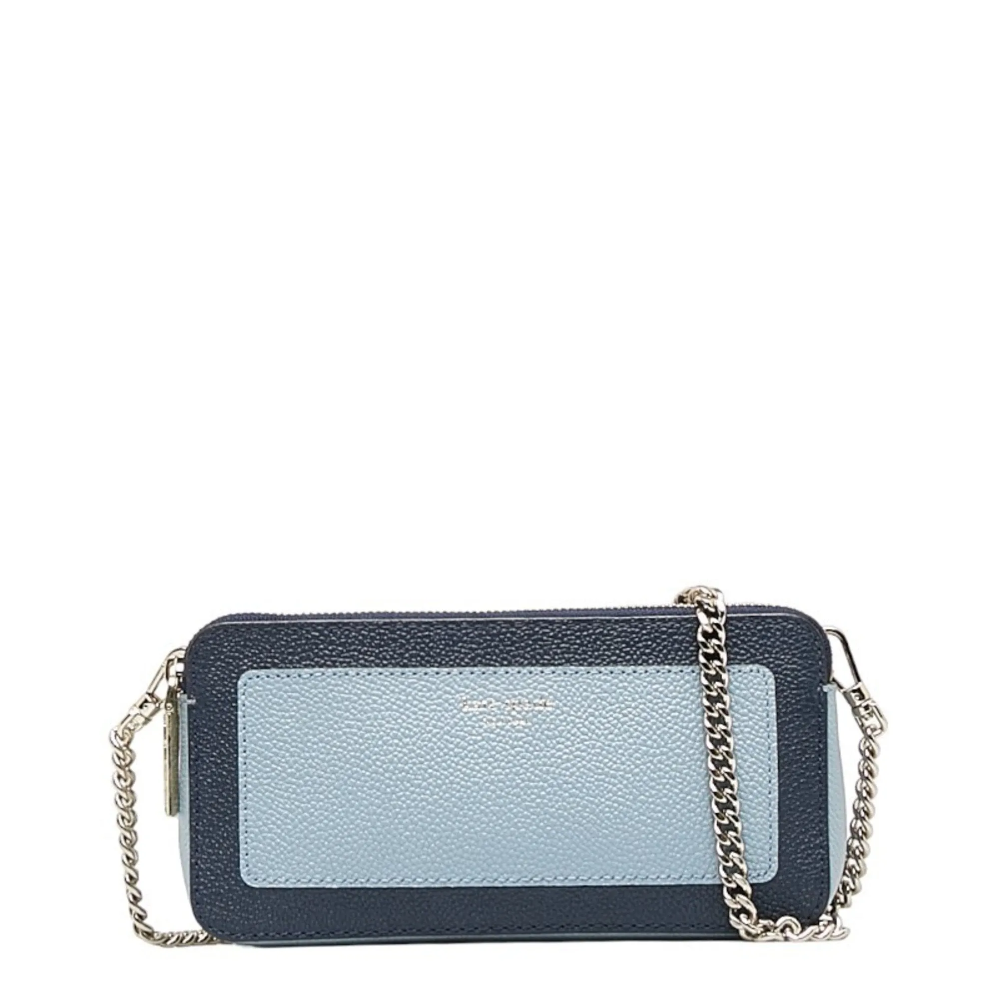 Kate Spade blue Navy Leather Shoulder Bag (Pre-Owned)