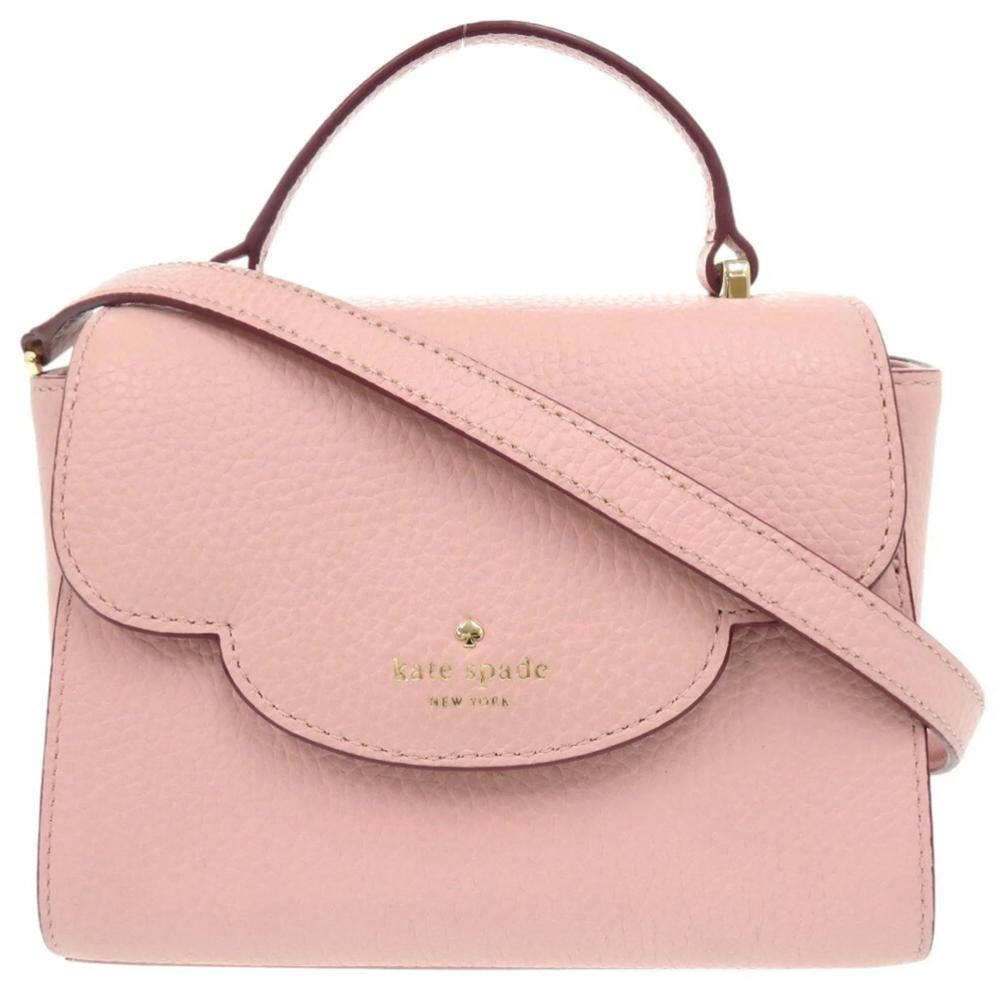 Kate Spade Leather Handbag Shoulder Bag (Pre-Owned)