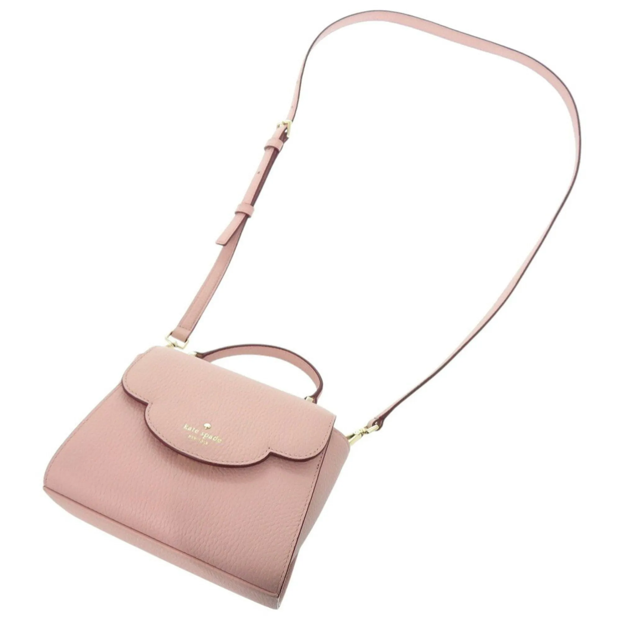 Kate Spade Leather Handbag Shoulder Bag (Pre-Owned)