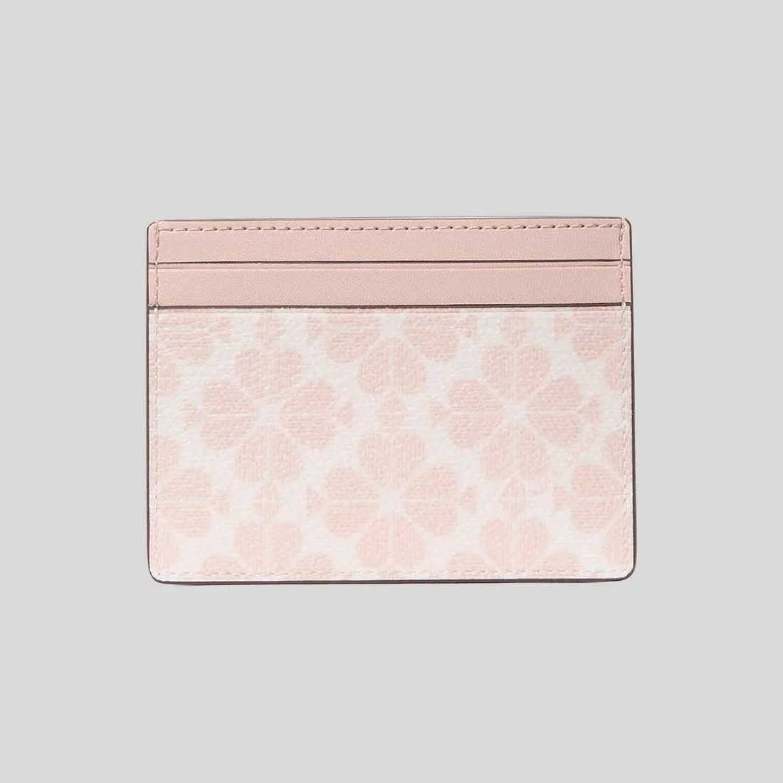 KATE SPADE Signature Spade Flower Small Slim Card Holder Rose Smoke KI371