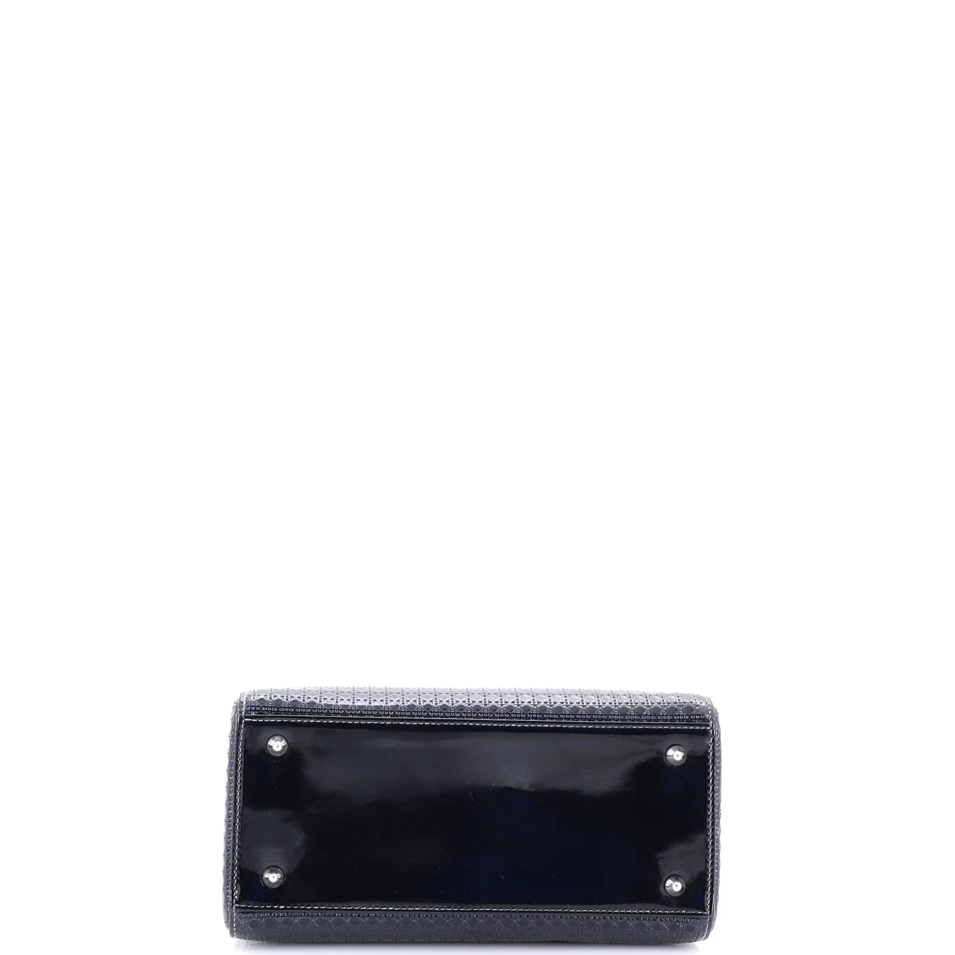 Lady Dior Bag Micro Cannage Ombre Metallic Calfskin Medium