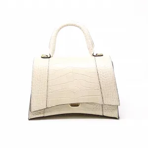 Larkin Handbag In Cream/beige