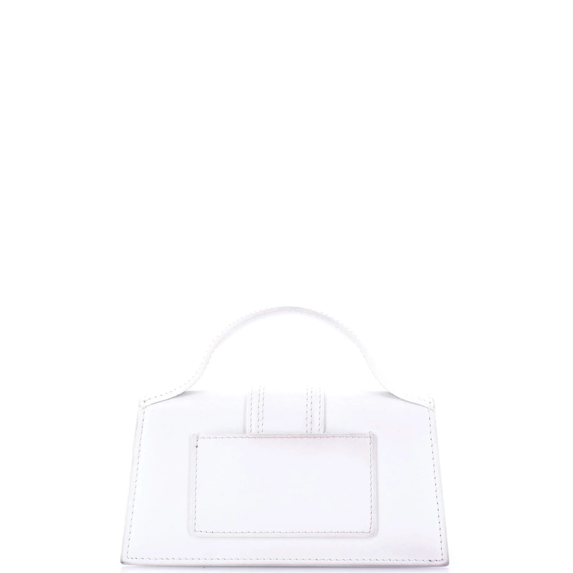 Le Bambino Top Handle Flap Bag Leather