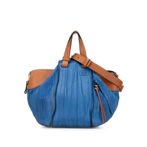 Loewe blue Leather Handbag Shoulder Bag (Pre-Owned)
