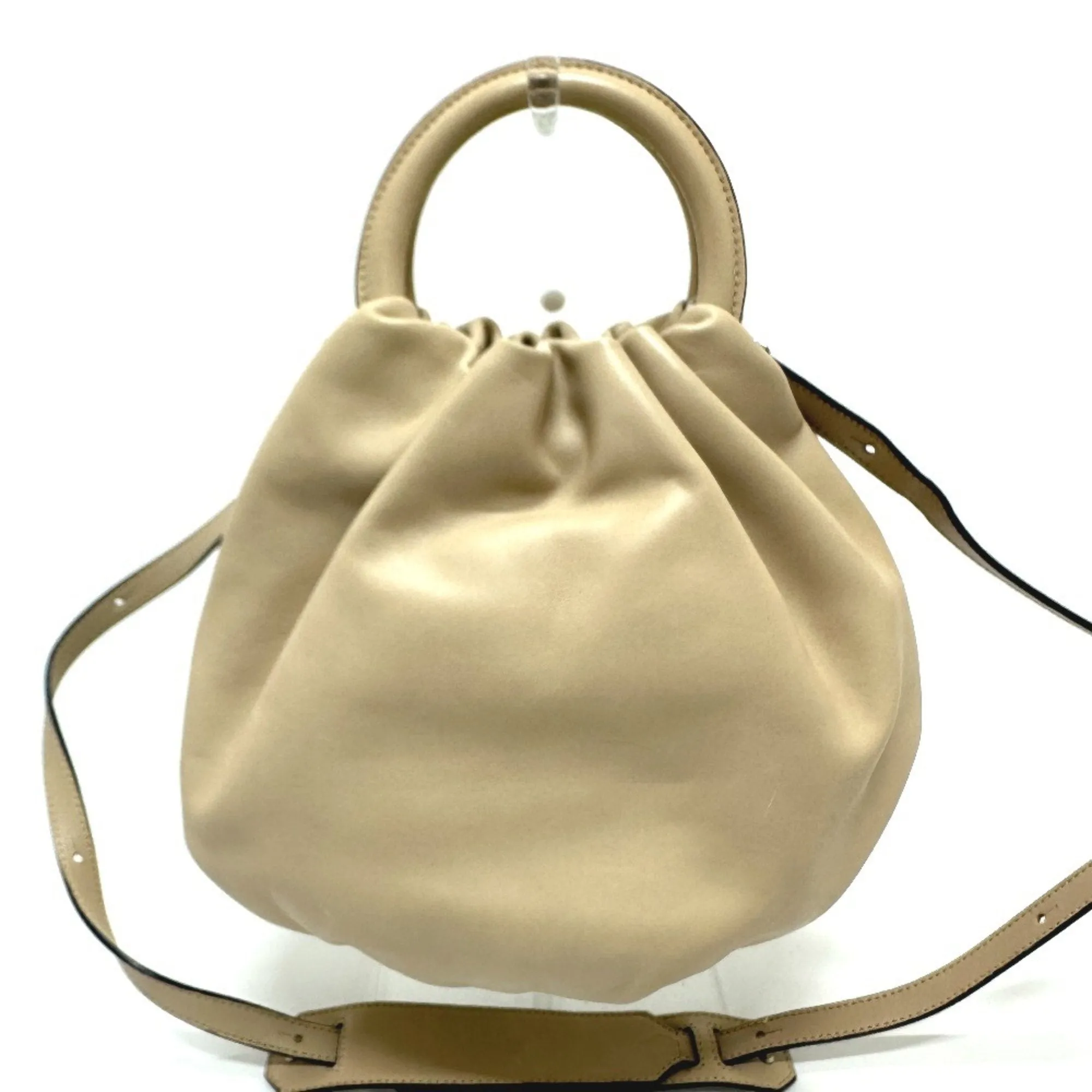 Loewe Bounce Bag Leather Shoulder Bag (Pre-Owned)