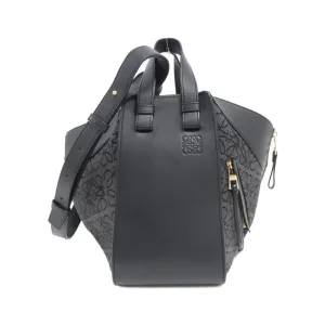 Loewe Canvas Leather Shoulder Bag (Pre-Owned)