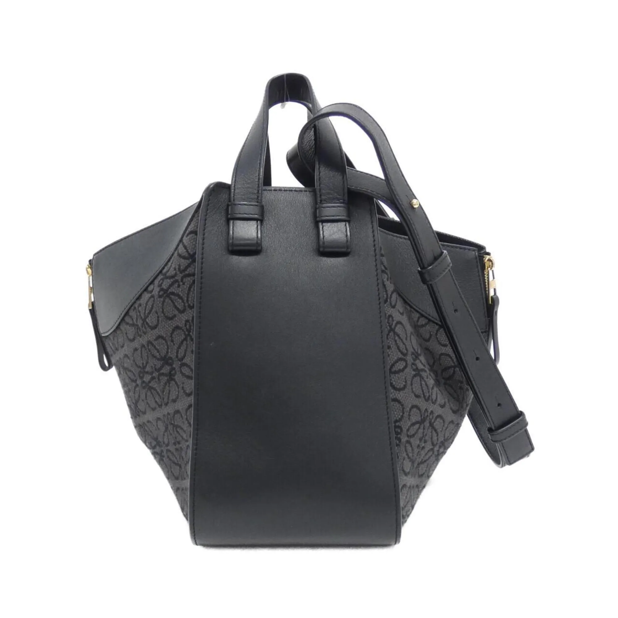 Loewe Canvas Leather Shoulder Bag (Pre-Owned)