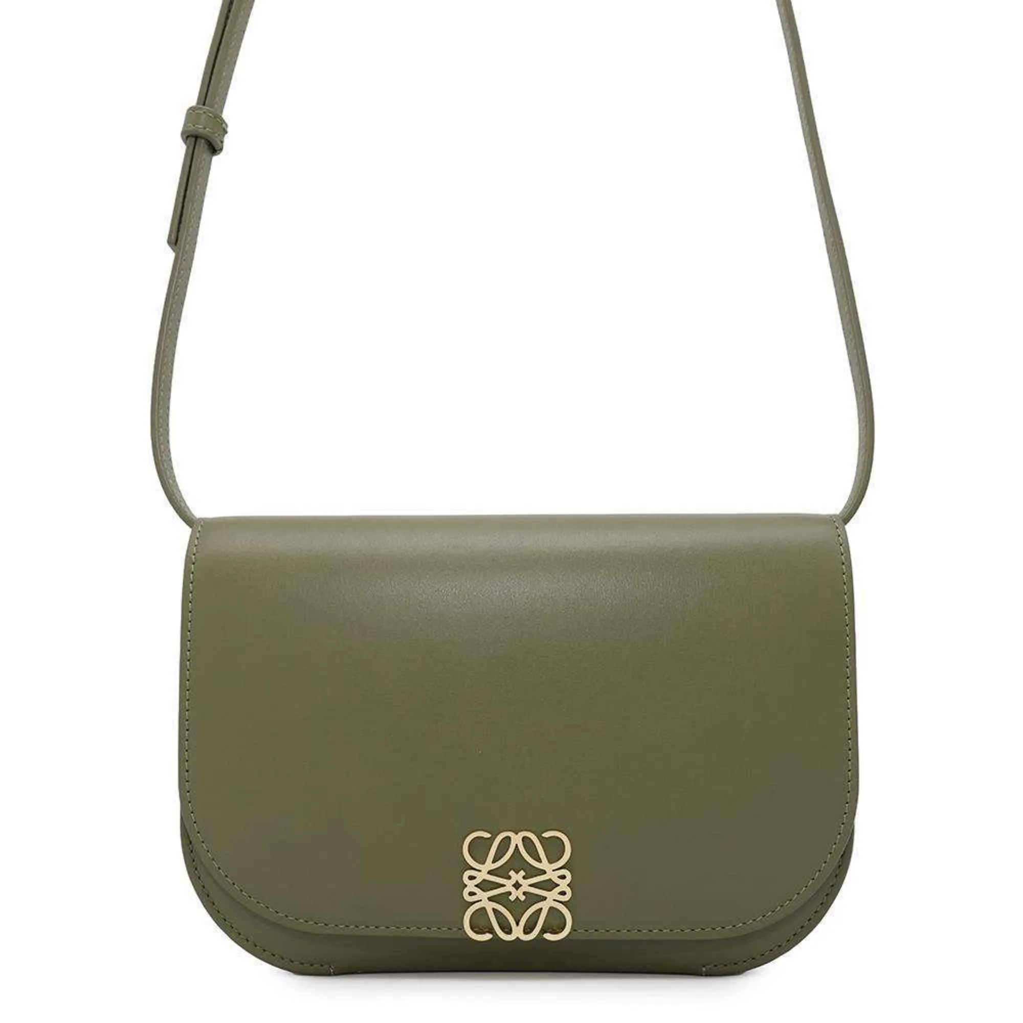 Loewe Leather Clutch Bag Shoulder Bag (Pre-Owned)